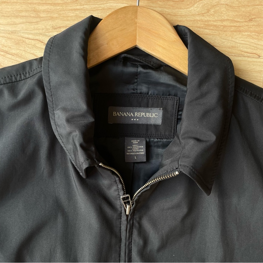 |Banana Republic| Men’s Workwear-style Blouson Jacket Relaxed Fit Size Large - Picture 3 of 7